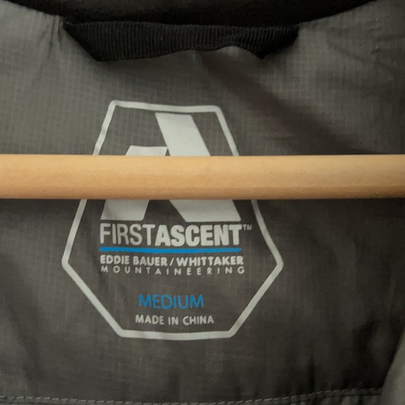 Eddie Bauer First Ascent Whittaker Mountaineering black jacket in M, in EUC - Picture 3 of 9